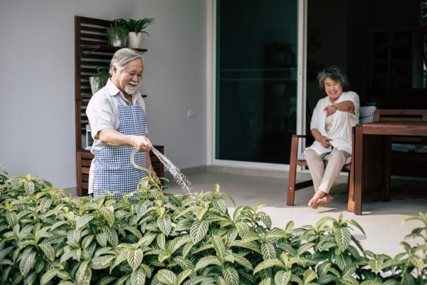 landscaping for retirement homes
