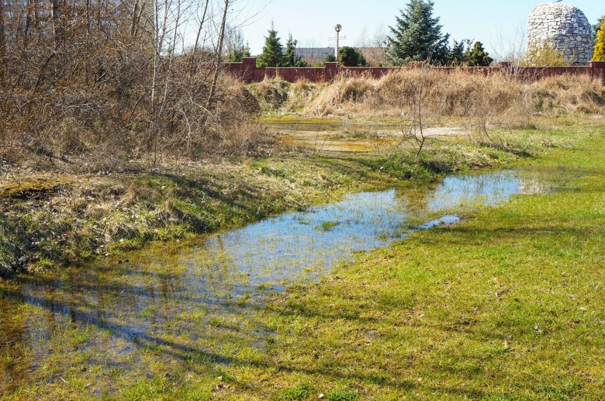 park flooding