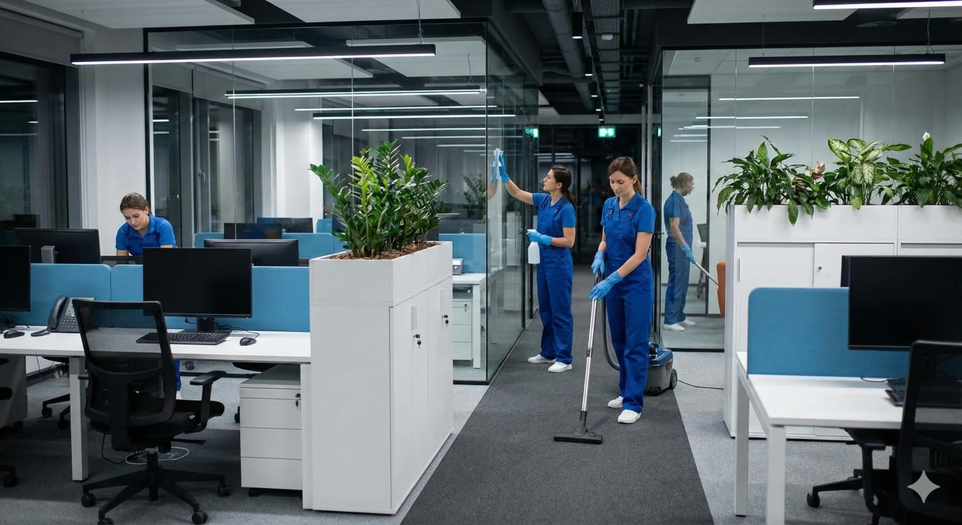 commercial cleaning contractor